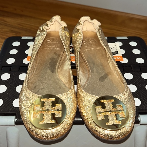 Tory Burch Reva Shoes Size 7 Worn Once - Picture 5 of 8